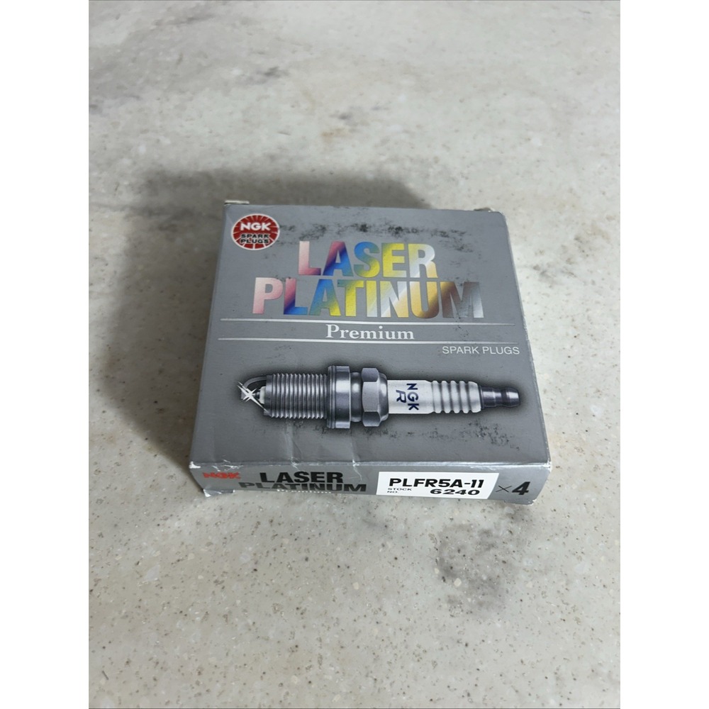 NGK Spark Plug 6240 (4-PACK); Laser Platinum PLFR5A-11 -